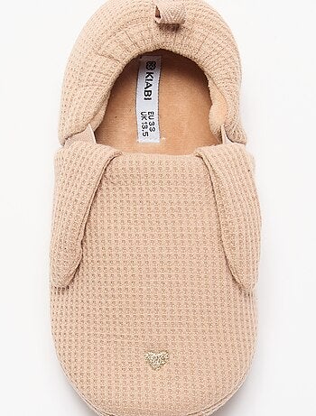 Chaussons en nid d'abeille