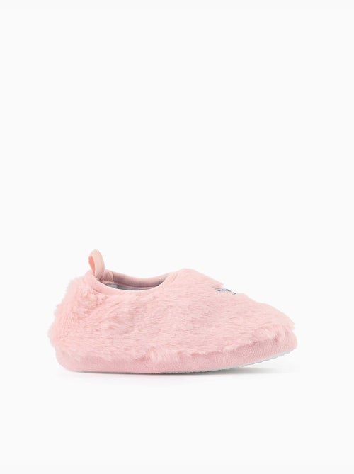 Chaussons en peluche avec broderie stitch - Kiabi Chaussons en peluche avec broderie stitch - Kiabi