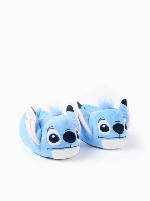 Chaussons en Peluche avec Oreilles en 3D Lilo et Stitch - Kiabi