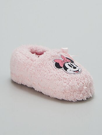 Chaussons en sherpa 'Minnie'