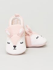 Chaussons Vetements Bebe Rose Kiabi