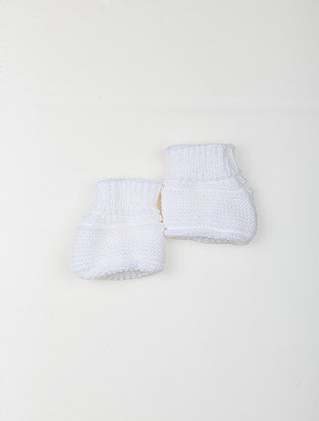Chaussons en tricot