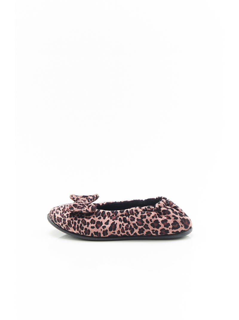 Chaussons en velours - damart Beige/Noir - Kiabi