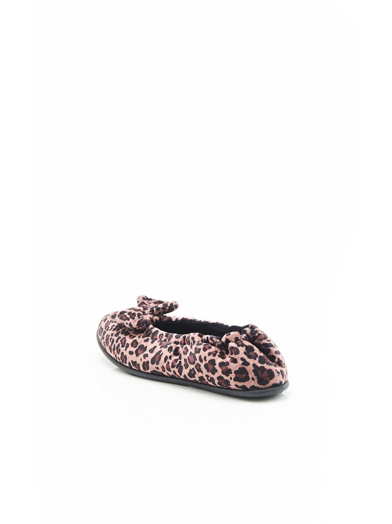 Chaussons en velours - damart Beige/Noir - Kiabi
