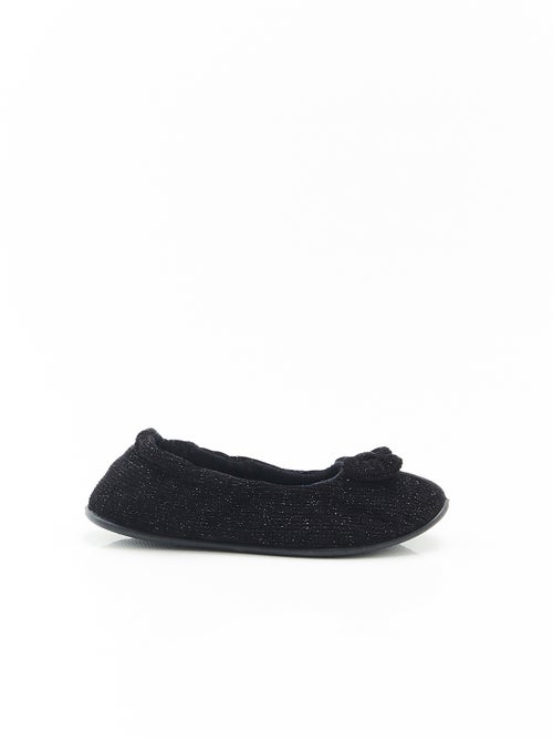 Chaussons en velours - Damart - Kiabi
