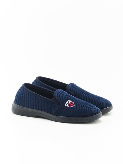 Chaussons en velours côtelé - Damart - Kiabi
