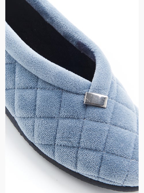 Chaussons en velours matelassé - damart - Kiabi Chaussons en velours matelassé - damart - Kiabi