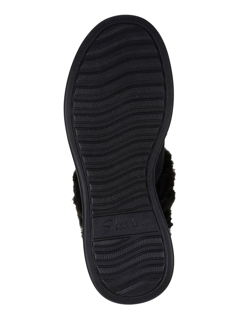 Chaussons Enfiler Skechers Cozy Escape Noir - Kiabi
