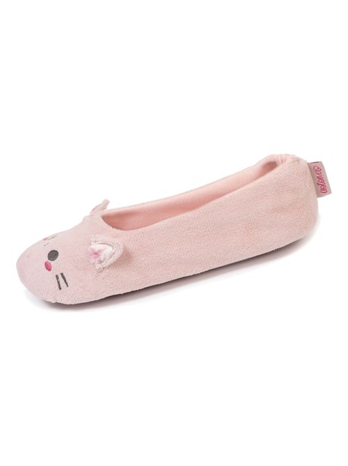 Chaussons extra-light Ballerines semelle antidérapante - Kiabi
