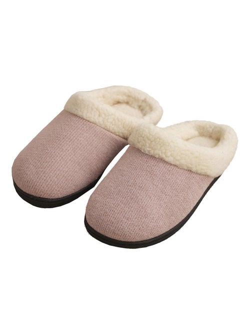 Chaussons fausse fourrure COMPLEMENTOS - Kiabi