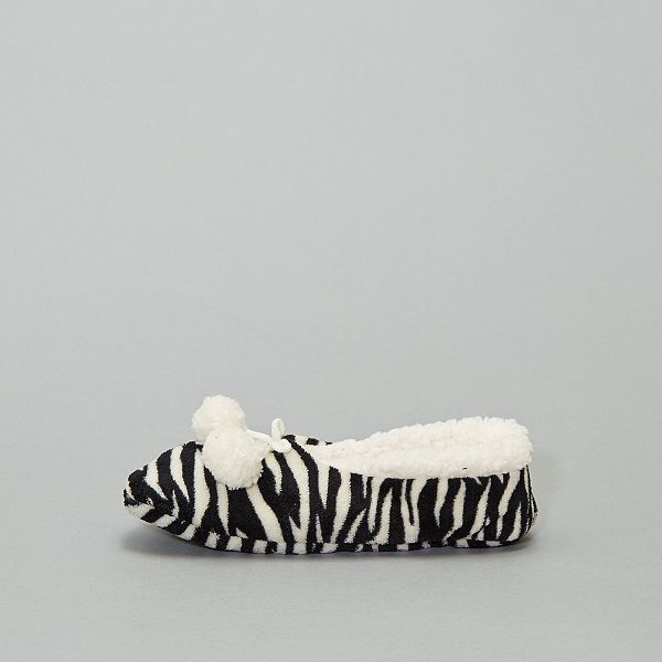 Chausson zebre Clearance