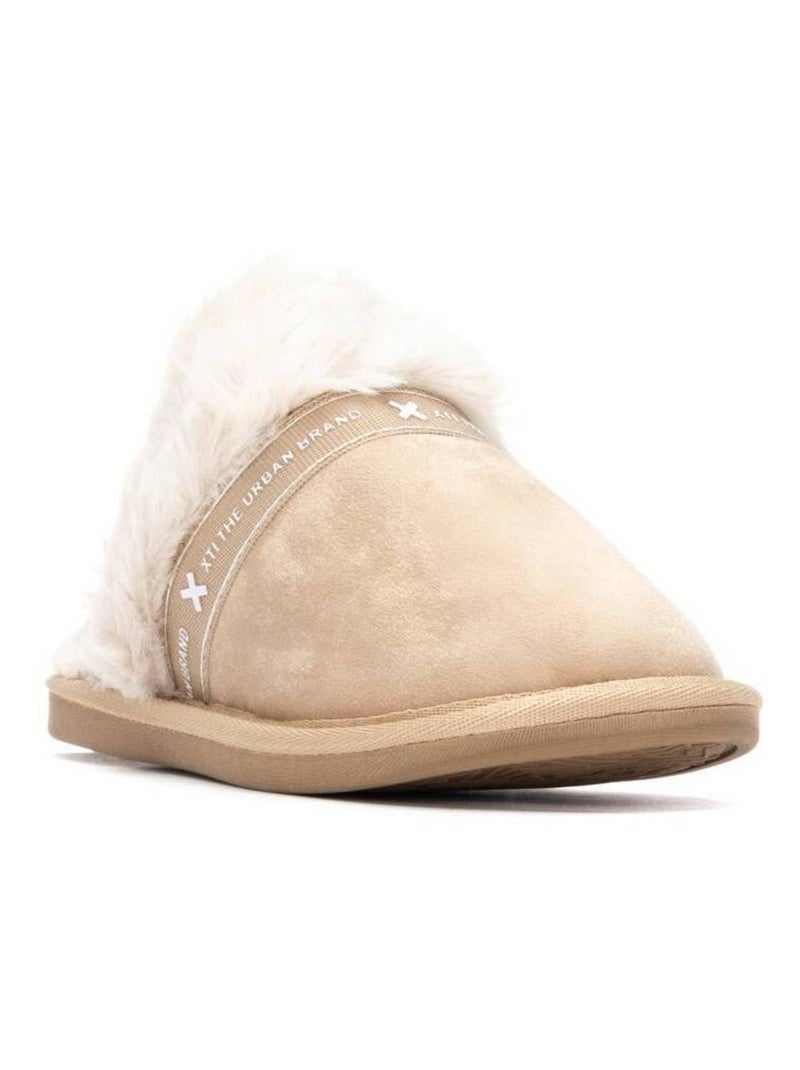 Chaussons femme Beige - Kiabi