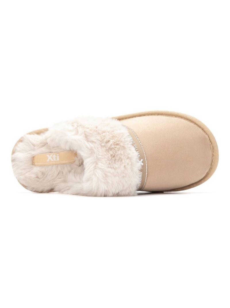Chaussons femme Beige - Kiabi