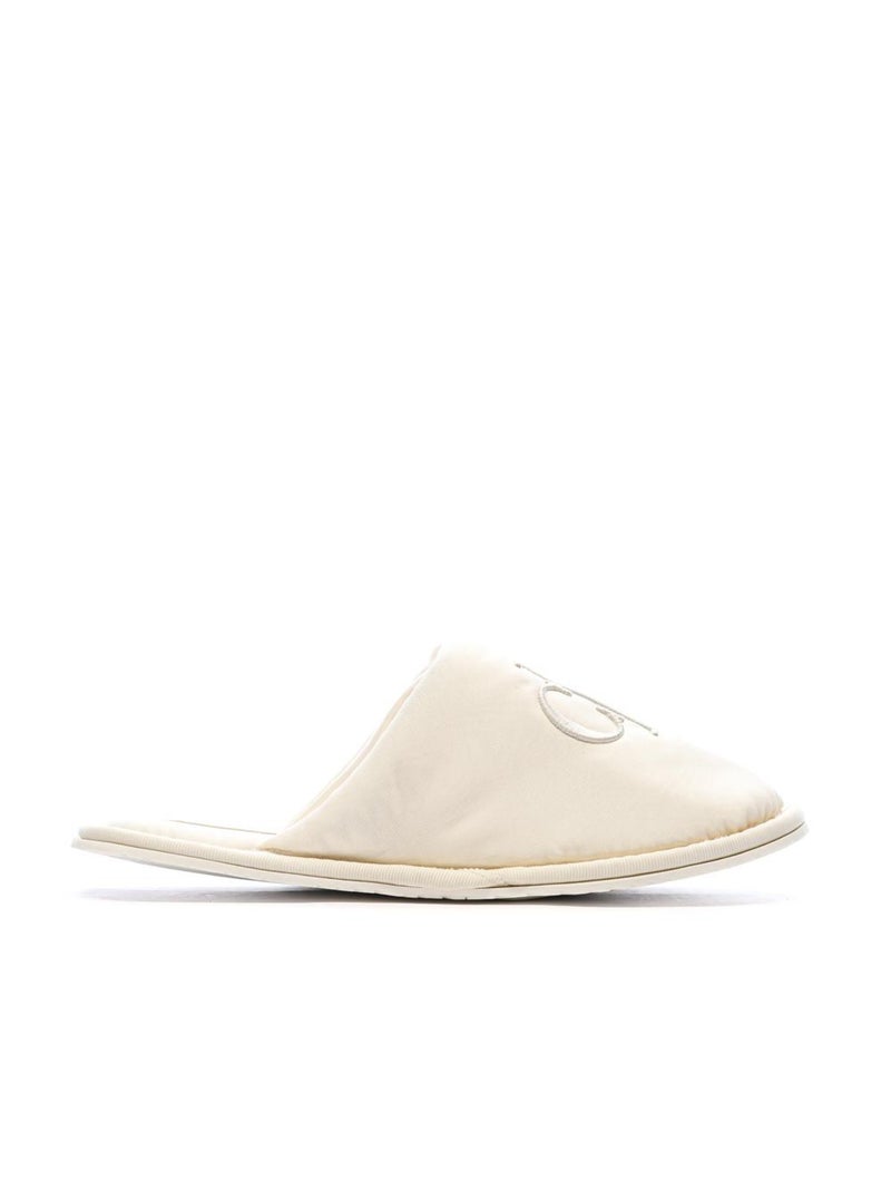 Chaussons Femme Calvin Klein Jeans Blanc - Kiabi