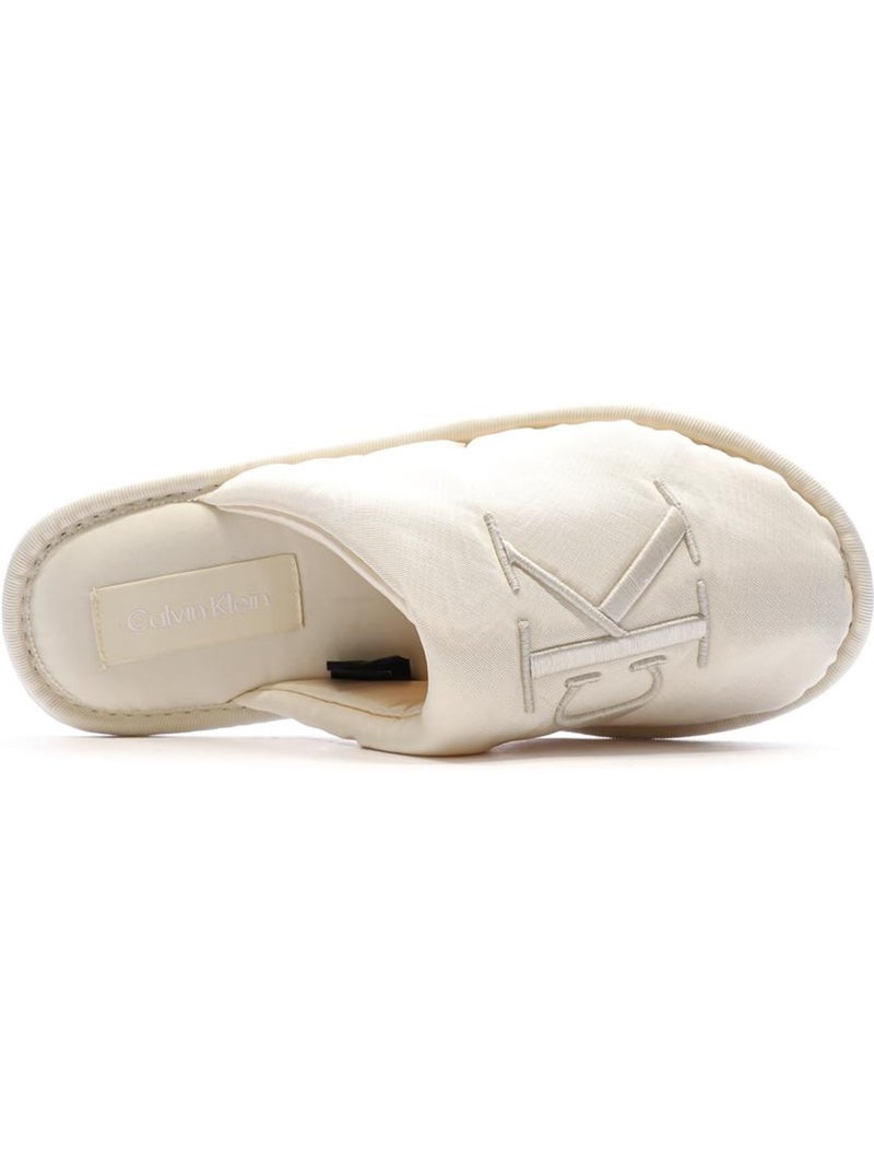 Chaussons Femme Calvin Klein Jeans Blanc - Kiabi