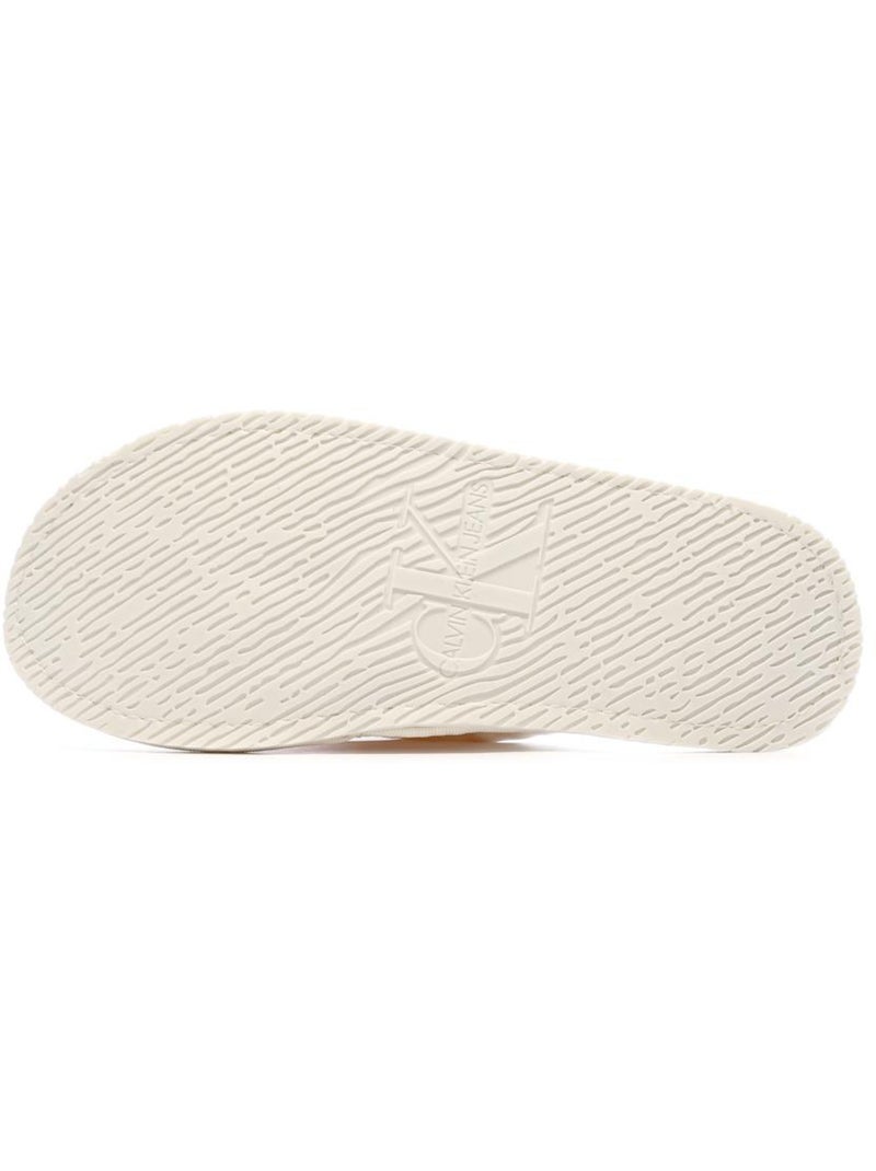 Chaussons Femme Calvin Klein Jeans Blanc - Kiabi