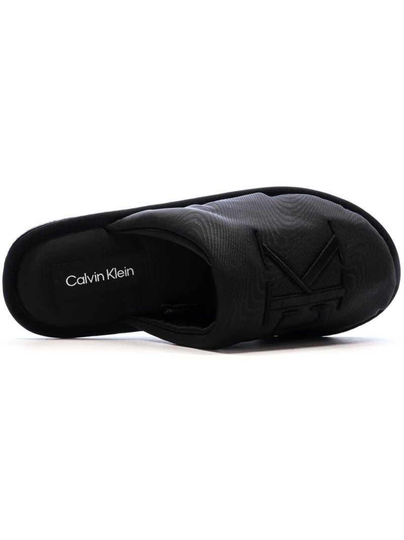 Chaussons Femme Calvin Klein Jeans Noir - Kiabi