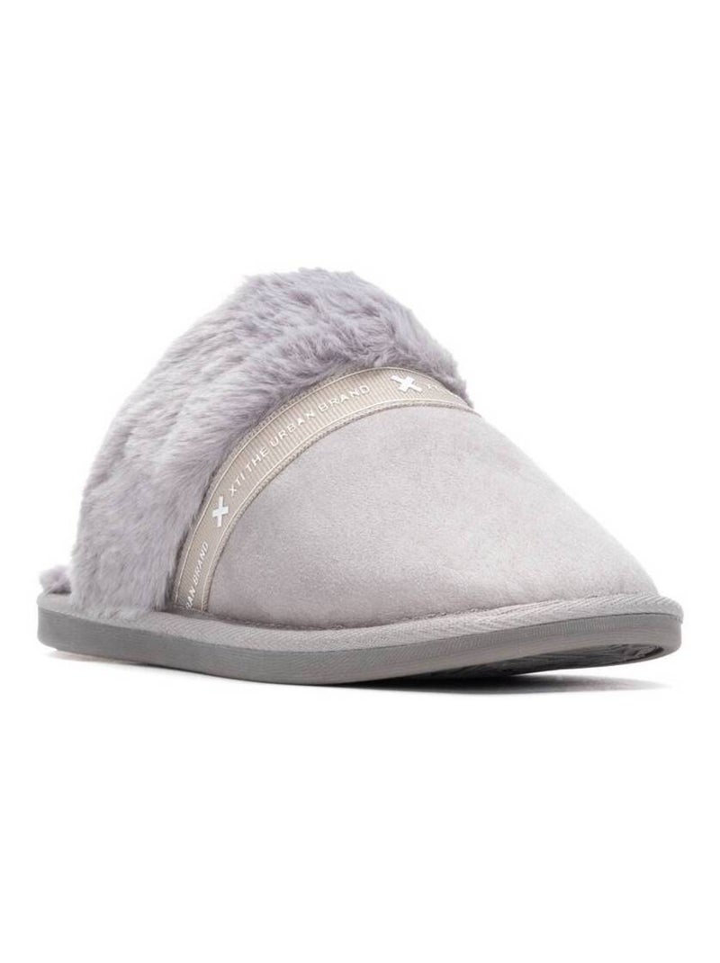 Chaussons femme Gris - Kiabi