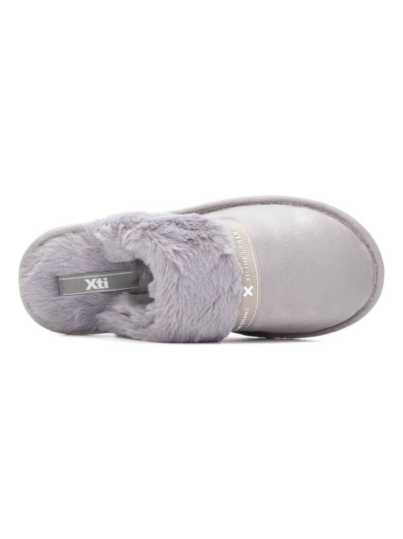 Chaussons femme Gris - Kiabi