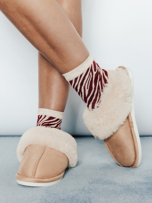 Chaussons femme mules Aristide - RougeGorge Lingerie - Kiabi