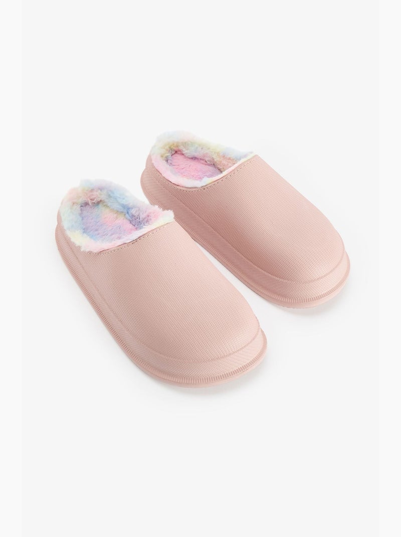 Chaussons femme penti Rose clair - Kiabi