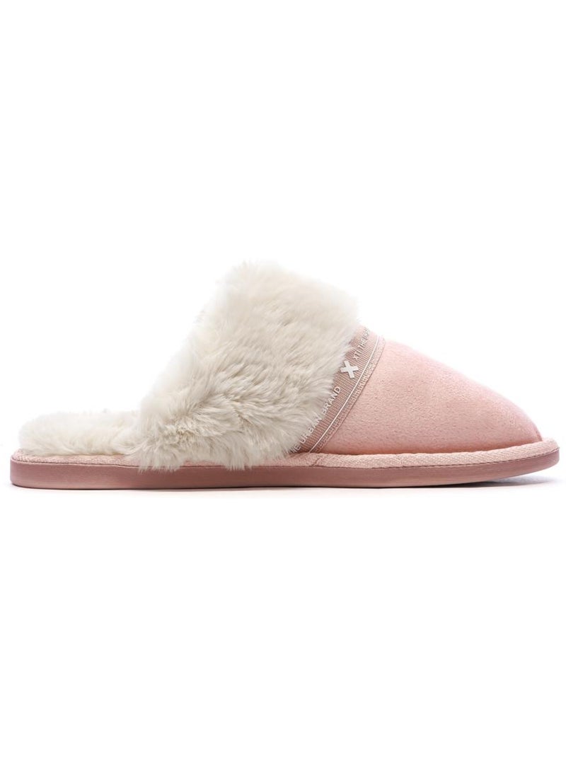 Chaussons femme Rose - Kiabi