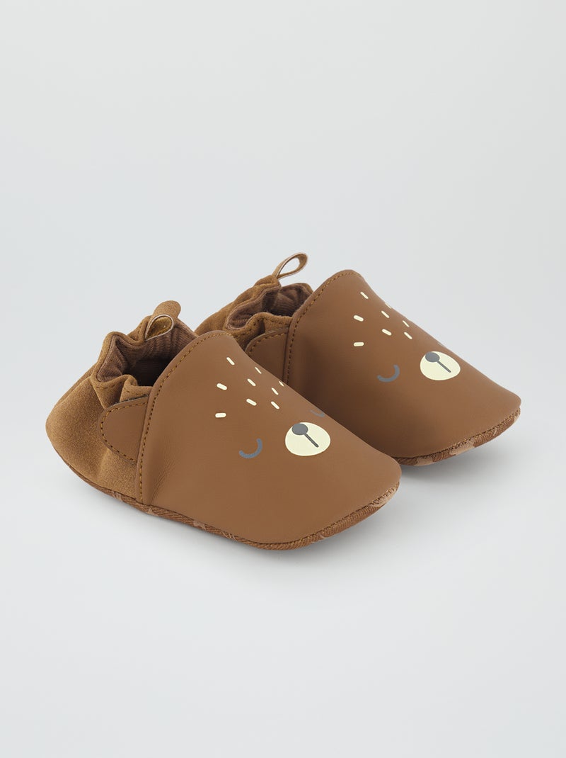 Chaussons fermés Beige - Kiabi