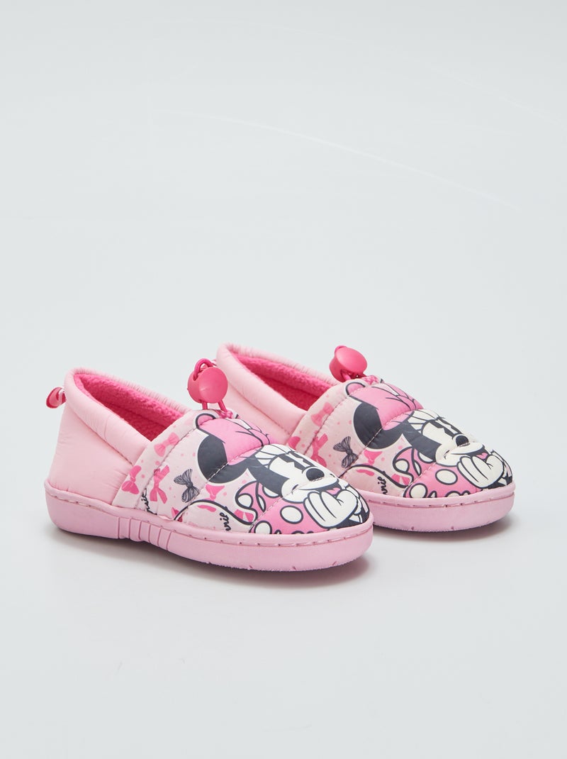 Chaussons fermés matelassés 'Minnie' Rose - Kiabi