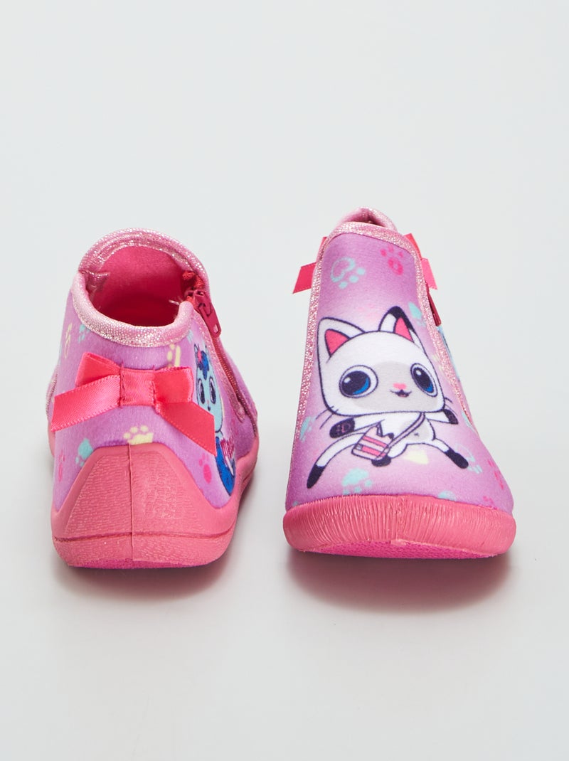 Chaussons 'Gabby et la maison magique' Rose - Kiabi