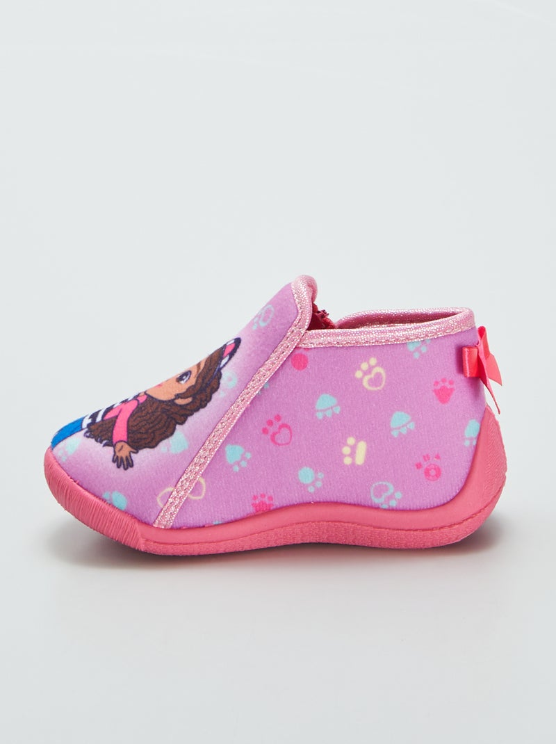 Chaussons 'Gabby et la maison magique' Rose - Kiabi