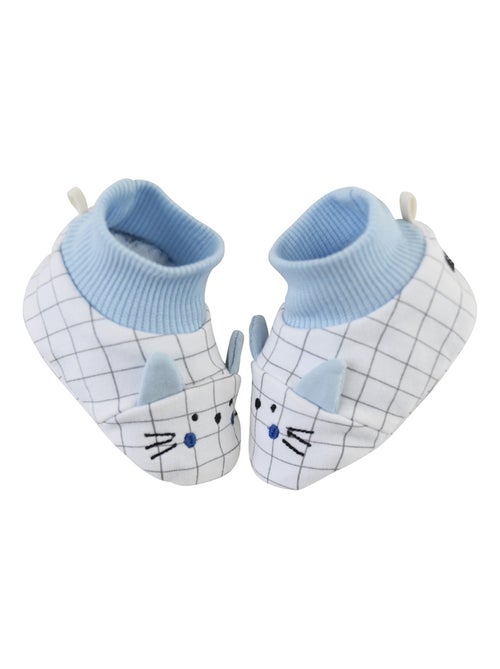 CHAUSSONS GARCON EN MOLLETON BAMBO - Kiabi