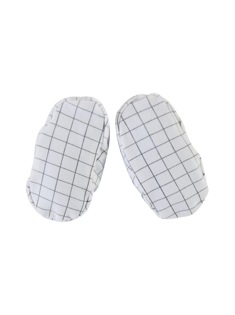 CHAUSSONS GARCON EN MOLLETON BAMBO Bleu - Kiabi