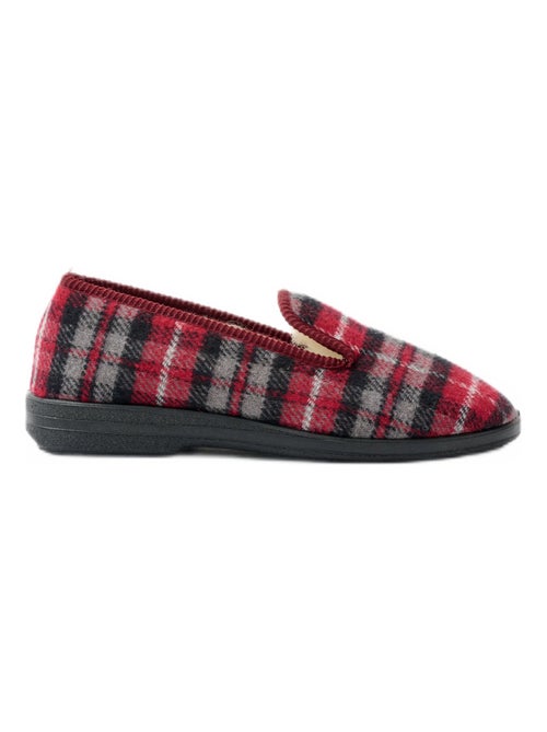 Chaussons grande largeur fourrés laine mixtes - Afibel - Kiabi