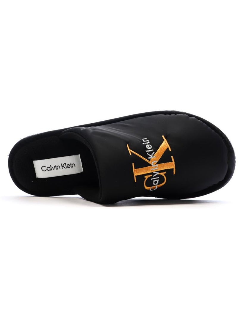 Chaussons Homme Calvin Klein Jeans Noir - Kiabi