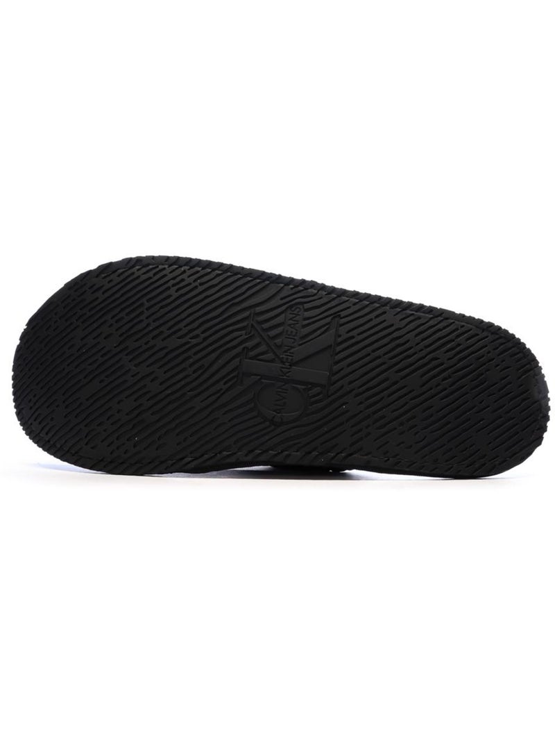 Chaussons Homme Calvin Klein Jeans Noir - Kiabi