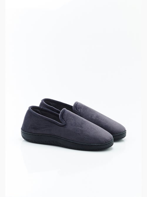 Chaussons homme en velours - Damart - Kiabi