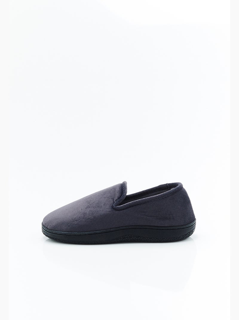 Chaussons homme en velours - Damart Gris - Kiabi