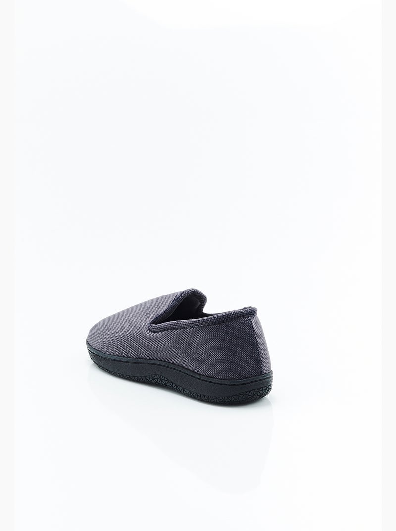 Chaussons homme en velours - Damart Gris - Kiabi
