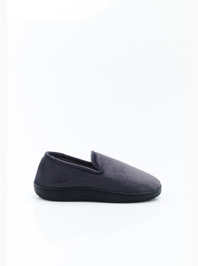 Chaussons homme en velours - Damart Gris - Kiabi