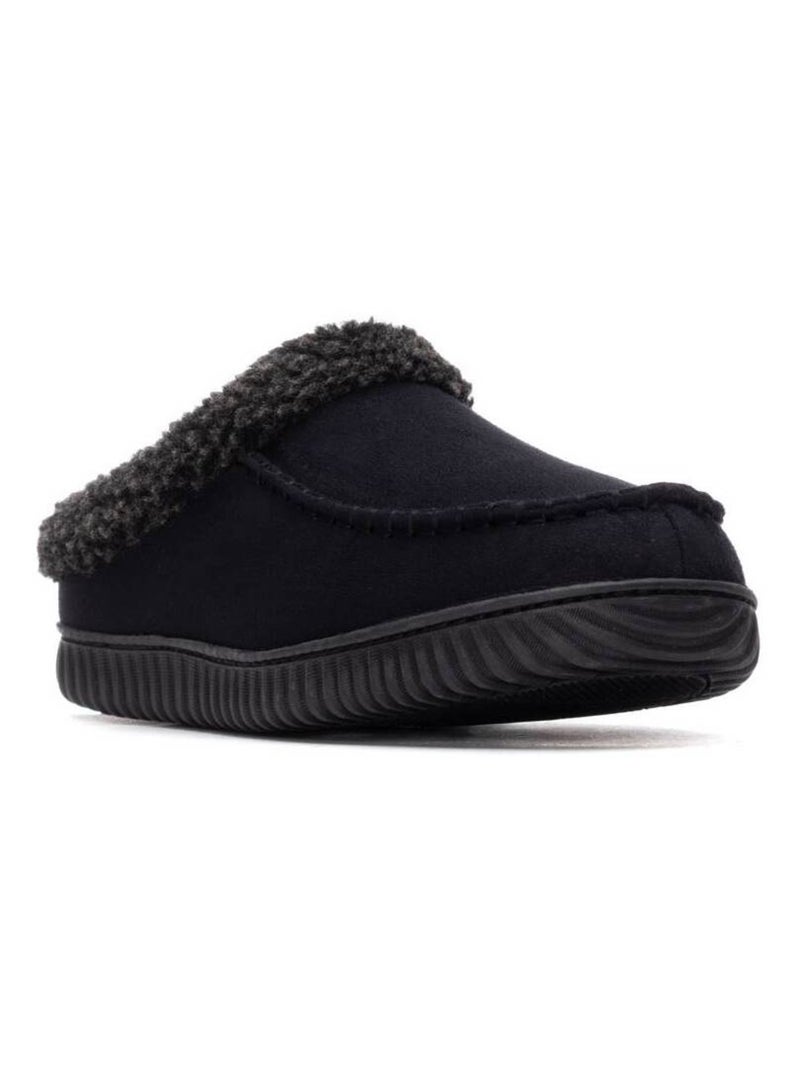 Chaussons homme Noir - Kiabi