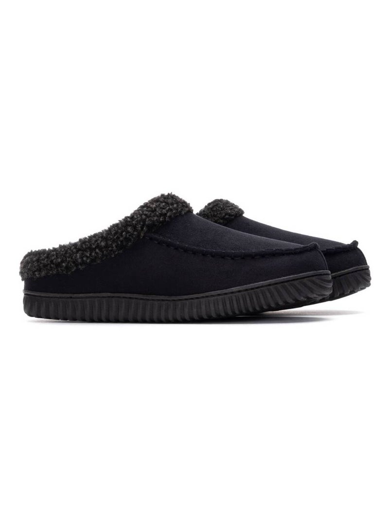 Chaussons homme Noir - Kiabi