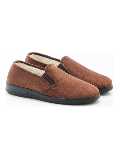 Chaussons intérieur laine - Damart - Kiabi
