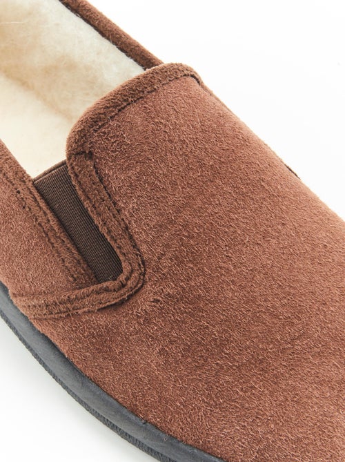 Chaussons intérieur laine - Damart - Kiabi