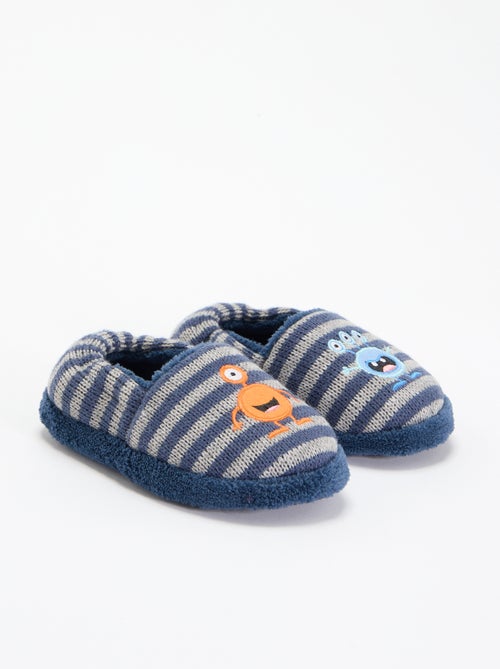 Chaussons intérieurs fourrés - Kiabi Chaussons intérieurs fourrés - Kiabi