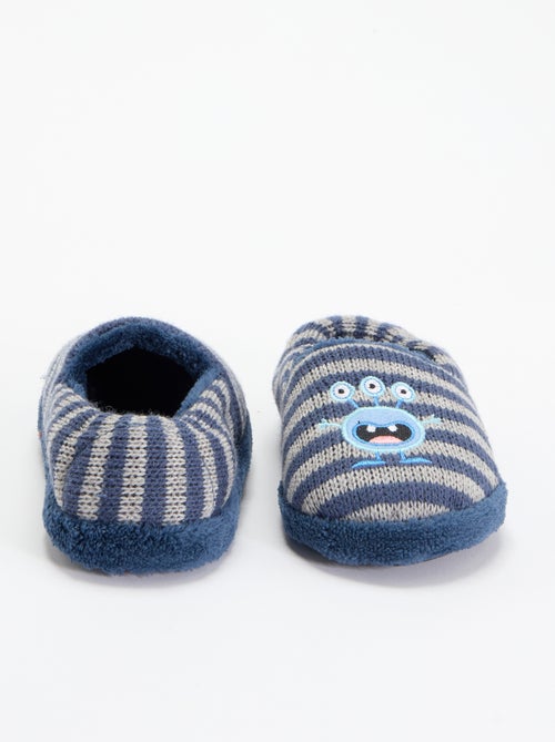 Chaussons intérieurs fourrés - Kiabi Chaussons intérieurs fourrés - Kiabi