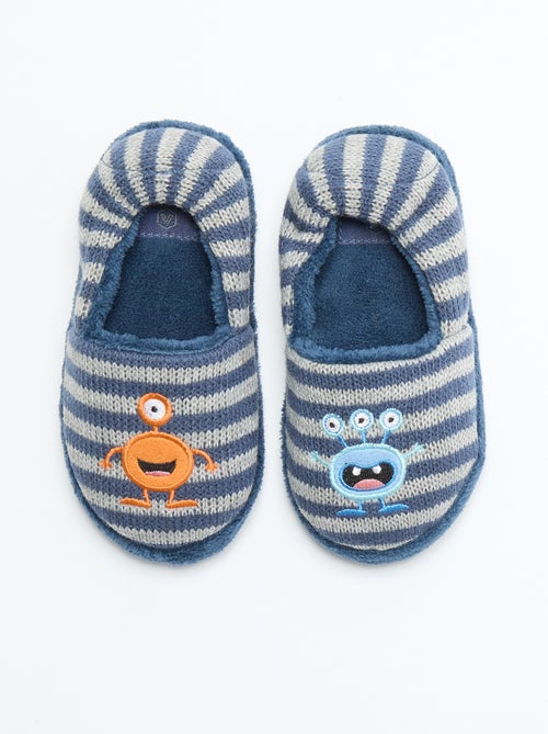 Chaussons intérieurs fourrés - Kiabi Chaussons intérieurs fourrés - Kiabi
