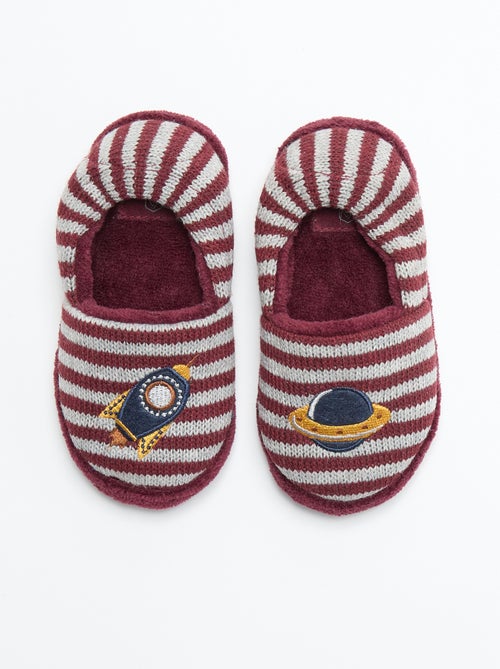Chaussons intérieurs fourrés - Kiabi Chaussons intérieurs fourrés - Kiabi