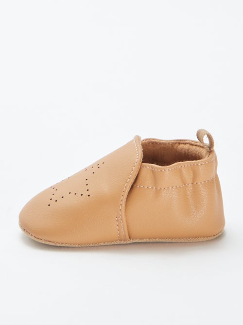 Chaussons irisés avec étoile - Kiabi