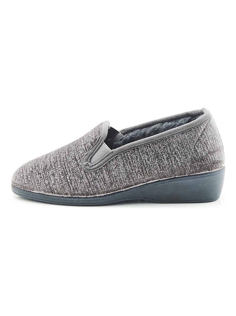 Chaussons irisés Thermolactyl  - Damart Gris - Kiabi