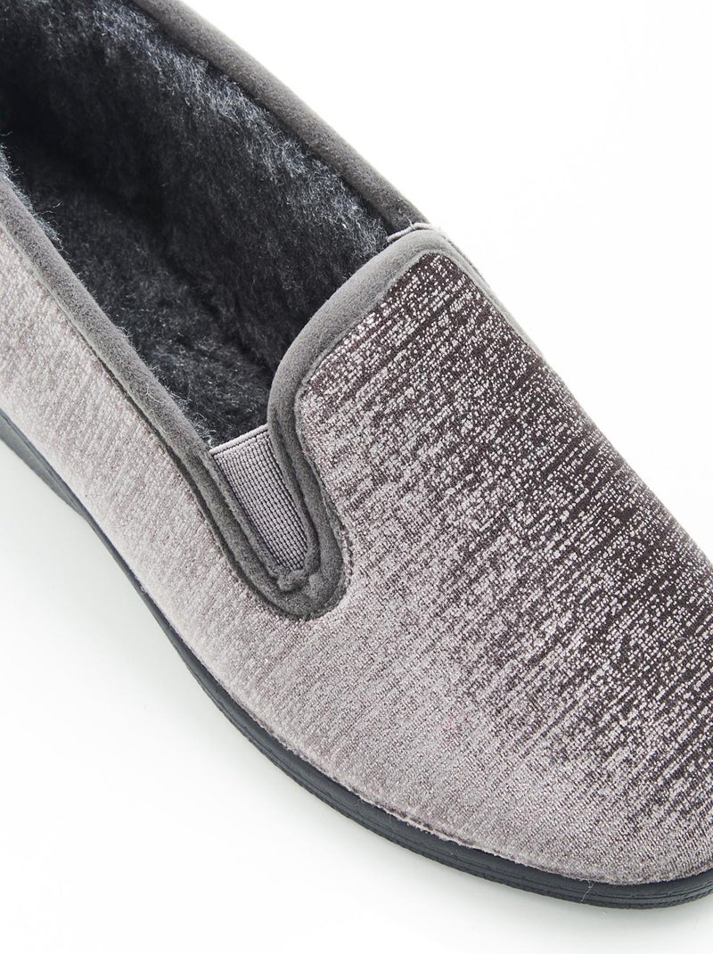 Chaussons irisés Thermolactyl  - Damart Gris - Kiabi